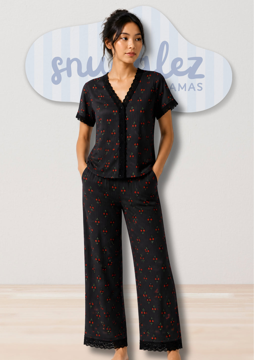 Yvette - Short Sleeve w/ Pants