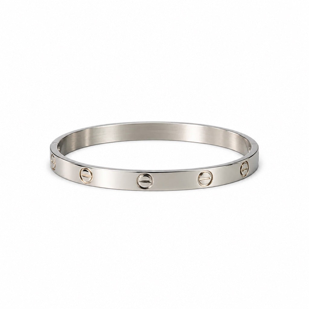 Hathor Bangle w/o Stone - 18k Plated / Stainless Steel