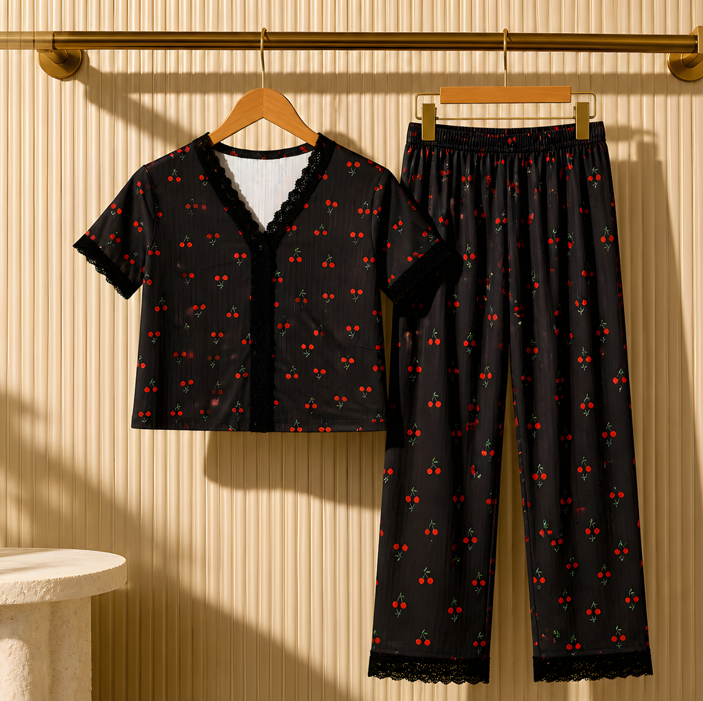 Yvette - Short Sleeve w/ Pants